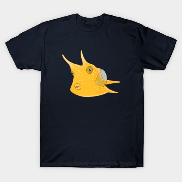 Longhorn Cowfish T-Shirt by anacecilia